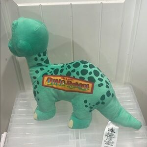 Disney Dino-Rama Green Stuffed Dinosaur, Medium Sized, Collectible